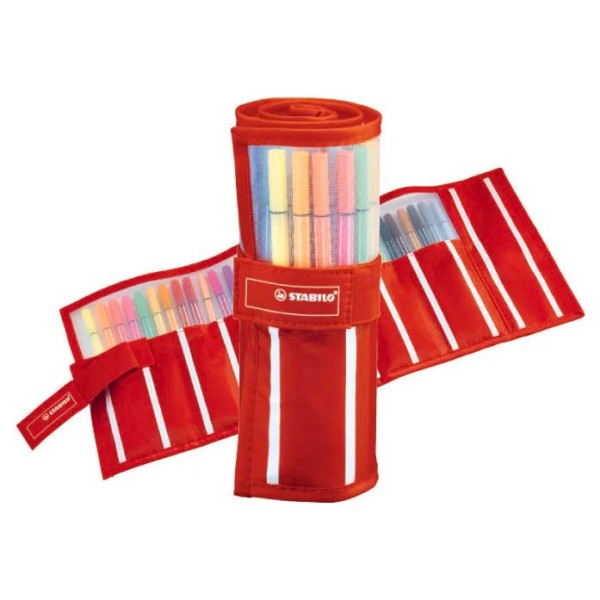 Fineliner STABILO point 68 Rollerset mit 30 Farben, bastelkiste.lu