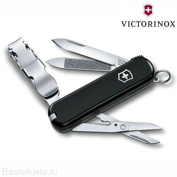Victorinox Taschenmesser mit Nagelclip BLACK