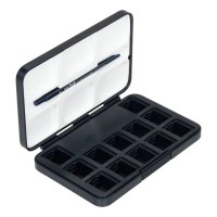 Royal Talens Van Gogh Leerbox für 12 halbe Aquarellnäpfchen + Pinsel