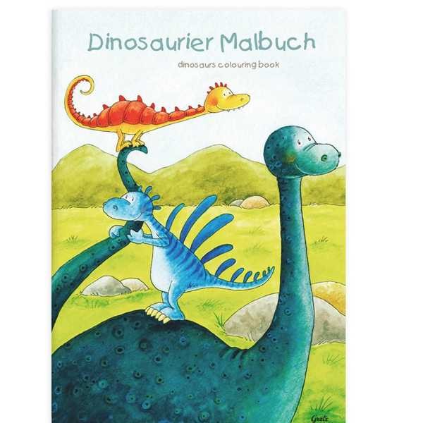 Malbuch Dinosaurier DIN A4, 16 Seiten