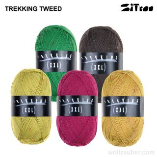 ATELIER ZITRON Trekking 4-fach TWEED Sockenwolle, wollzauber.com