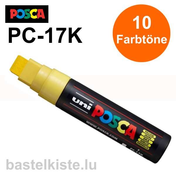 POSCA Paint Marker XXL PC-17K, Rechteckspitze Ø 15 mm