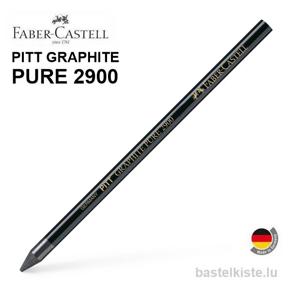 Pitt Graphite PURE 2900, Graphitstifte einzeln in HB 6B 9B