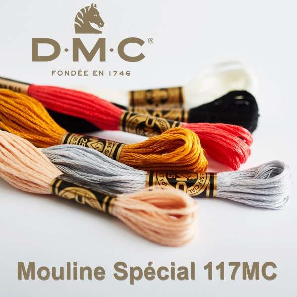 DMC Mouline Spécial Stickgarn 117MC, 8m wollzauber.com