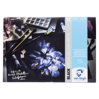 Aquarellpapier BLACK Water Colour Papier 360g/m², 12 Blatt