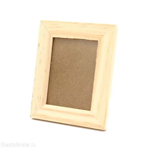 Mini-Bilderrahmen, Fotorahmen aus Holz 10 x 8 cm