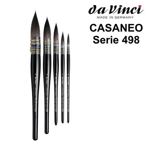 CASANEO Aquarellpinsel & Verwaschpinsel, Serie 498