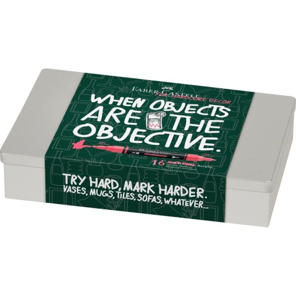 186017 Zweispitz-Marker, Acrylic Marker Multimark, 2-Spitzen Marker, bastelkiste.lu, Marker mit zwei Spitzen