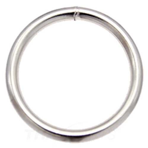O-Ring, Rundringe aus Stahl, vernickelt