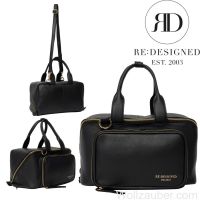 Re:Designed Ledertasche Project 39, Black/Gold