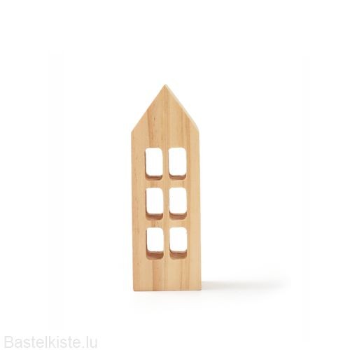 Holzhaus NATUR mit Fenster 40x120x30mm