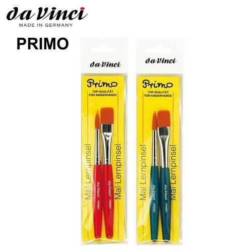 Mal- und Lernpinsel Set PRIMO Serie 5019 in rot oder blau, therapeutisches Arbeiten