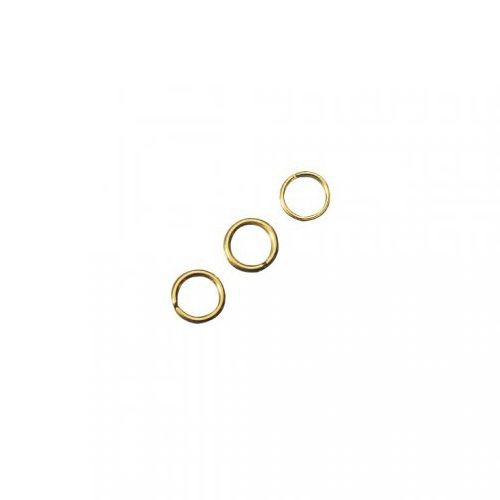 Ringe Ø 7,0 mm, goldfarben 30 Stück