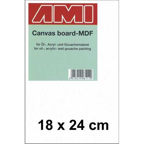 Malplatte Canvas Board / MDF Ø 3,2mm, bastelkiste.shop