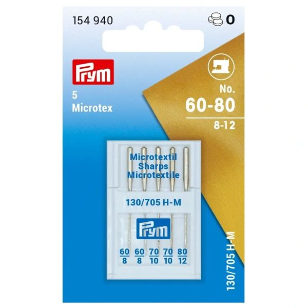 Nähmaschinennadel MICROTEX 60-80