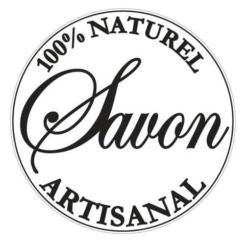 Einlegelabel zur Seifenherstellung "100% naturel artisanal"
