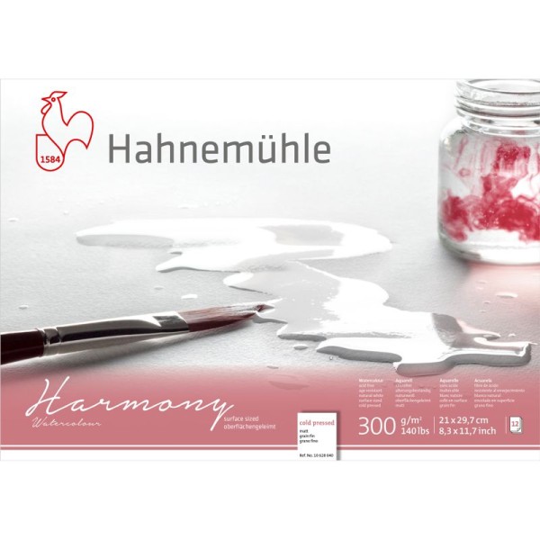 Hahnemühle Harmony Aquarell 300g/m², Cold Pressed