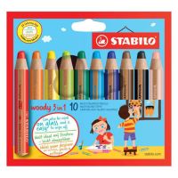 STABILO Woody 3in1 10er Set