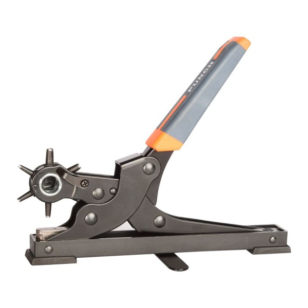 Lochzange, Revolverzange Standmodell für Löcher Ø 2,0 bis 4,5 mm, bastelkiste.lu