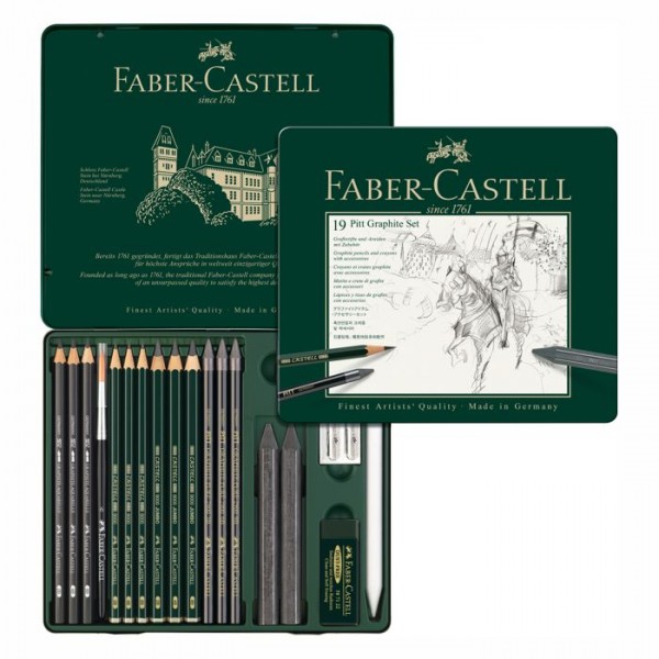 Faber Castell Pitt Graphite Set - 19 teillig