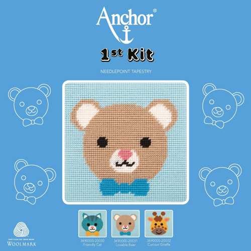 Anchor Stickpackung, 1st KIT "Lovable Bear"