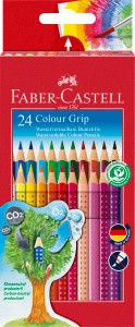 Colour Grip, 24er Set - Wasservermalbare Buntstifte