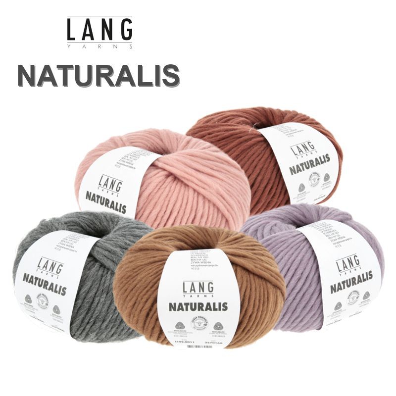 Lang Yarns NATURALIS 50g, 100% Schurwolle, wollzauber.com