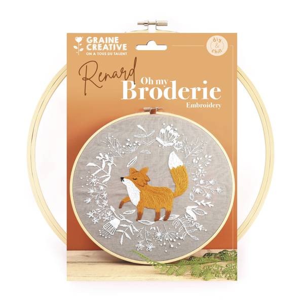 Stickpackung Fuchs, Oh my Broderie