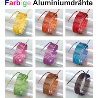 Eloxierter 2mm Aludraht, Aluminiumdraht_efco_22260, bastelkiste.lu