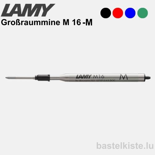 LAMY Kugelschreiber-Großraummine M16, Stärke M