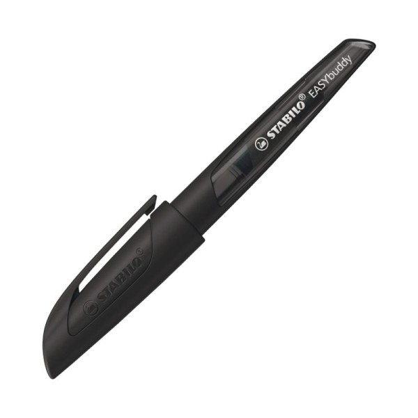 STABILO Ergonomischer Schulfüller EASYbuddy, schwarz