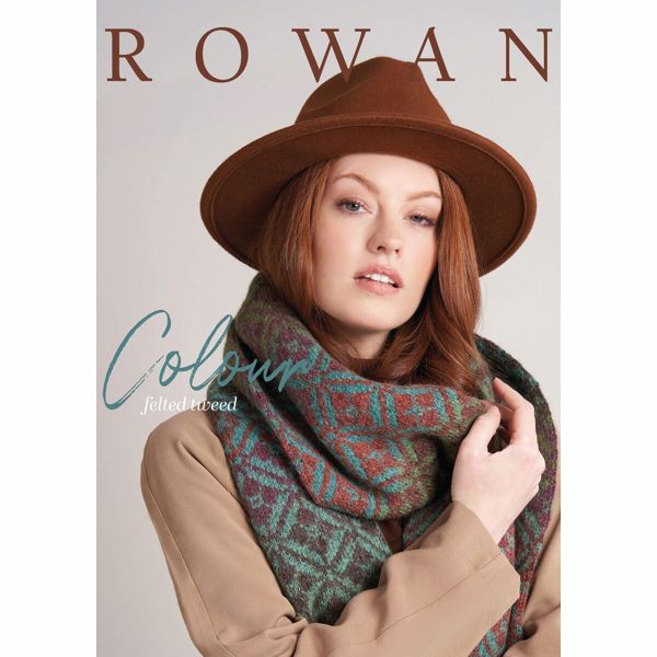 ROWAN Magazin Colour felted tweed