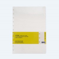 ATOMA REFILL DIN A4 90g/m² Cream Dotted, DOT natur