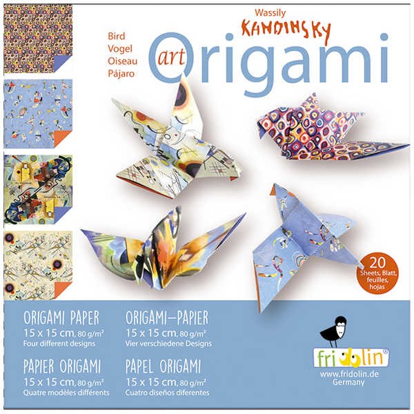 Origami Faltblätter 80g/m² 15x15cm - 20 Blatt "Kandinsky"