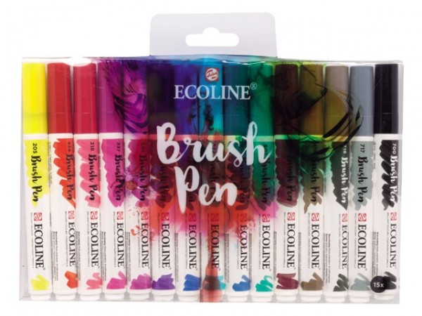 ECOLINE Brush Pen 15er Set