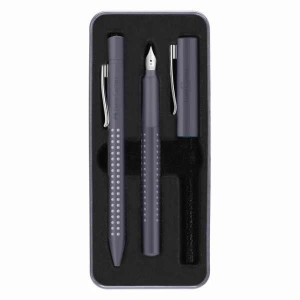 Füller &amp; Kugelschreiber Set Grip dapple gray