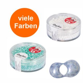Rayher Papillon-Rocailles 2 × 4 mm, Glasperlen, 18 g