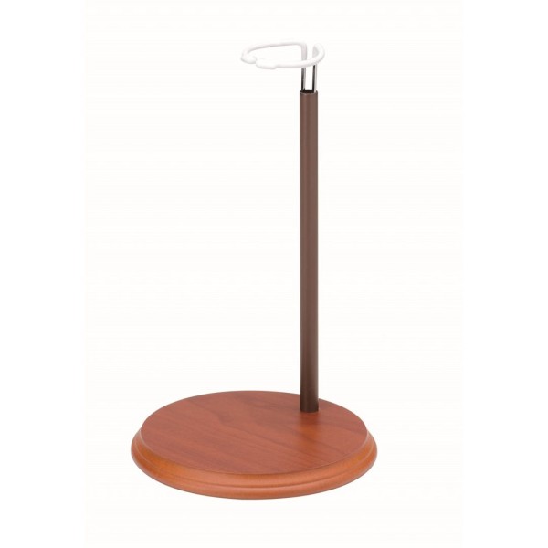 Puppenständer Metall, mit Holzsockel 40-50 cm, bastelkiste.lu