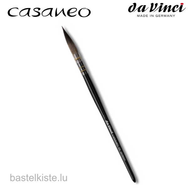 Da Vinci CASANEO 490 Aquarellpinsel, Kalligraphiepinsel mit langen Fasern