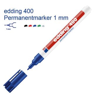 Edding 400 Permanentmarker Rundspitze 1 mm