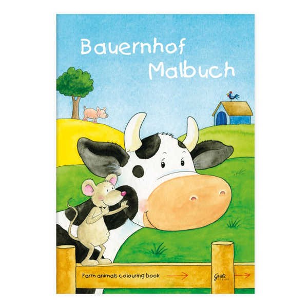 Malbuch Bauernhof DIN A4, 24 Seiten