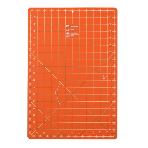 Schneidunterlagen 30x45 cm orange prym