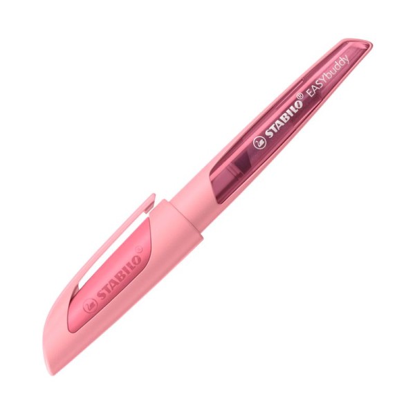 STABILO Ergonomischer Schulfüller EASYbuddy, rosiges Rouge