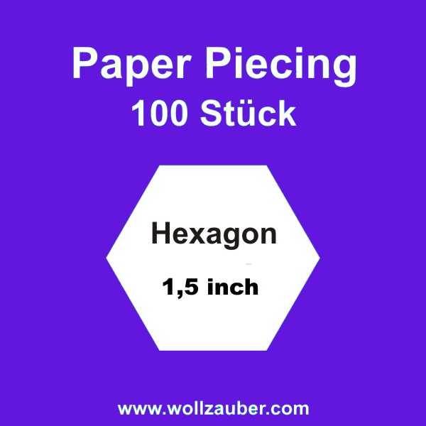 Templates Paper Hexagon 1,5 inch