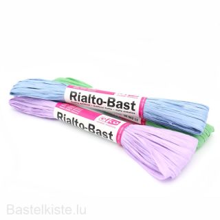 Matter Rialto-Bast 10g – 18 Farben, bastelkiste.lu