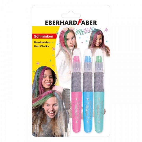 Haarkreide in 3 Farben von Eberhard Faber