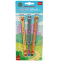 LEGAMI Erasable Pens 3er Set "Fur-ever friends", bastelkiste.lu
