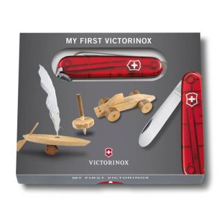My First Victorinox Pocket Knife for Kids, 9 Functions, 84 mm