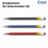 PILOT PEN Ersatzminen für Gel Gelschreiber G2, 0,7 mm