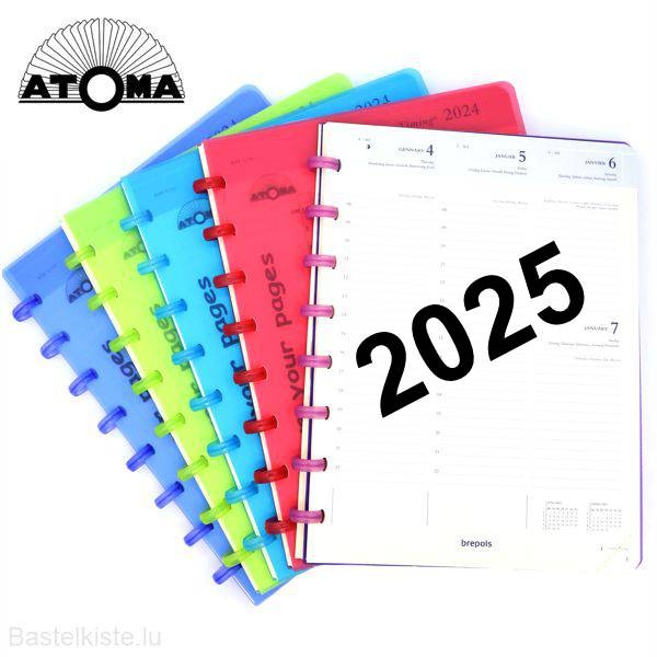 ATOMA AGENDA 2025, 171×222 (A5)